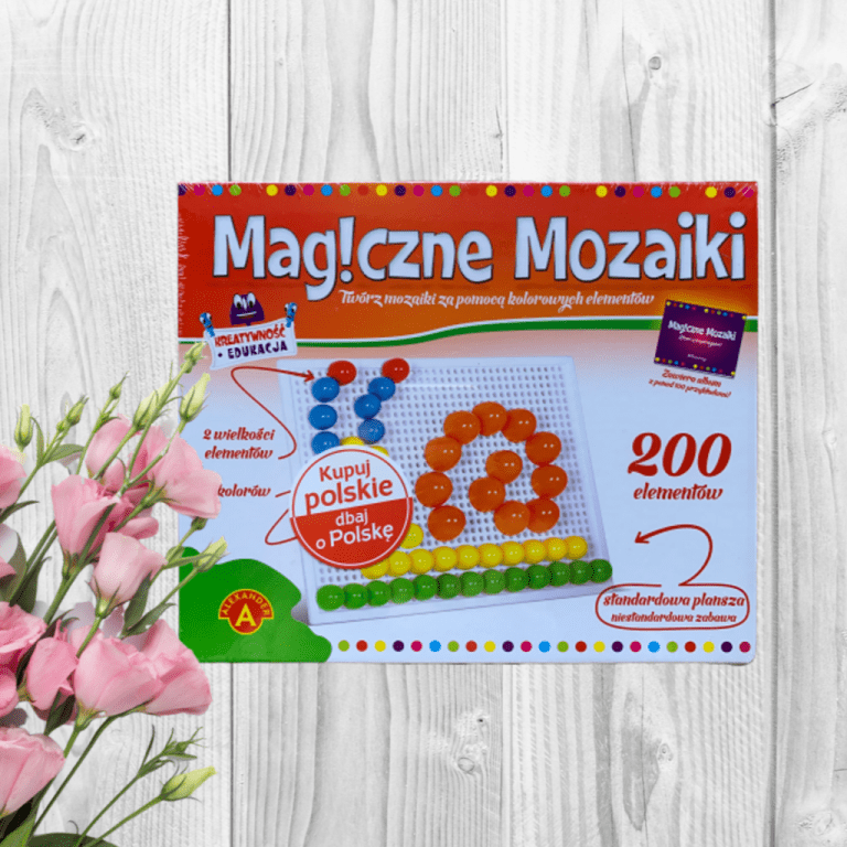 Magiczne Mozaiki. 200 Kołeczków. - Sklep.anetaszostak.pl