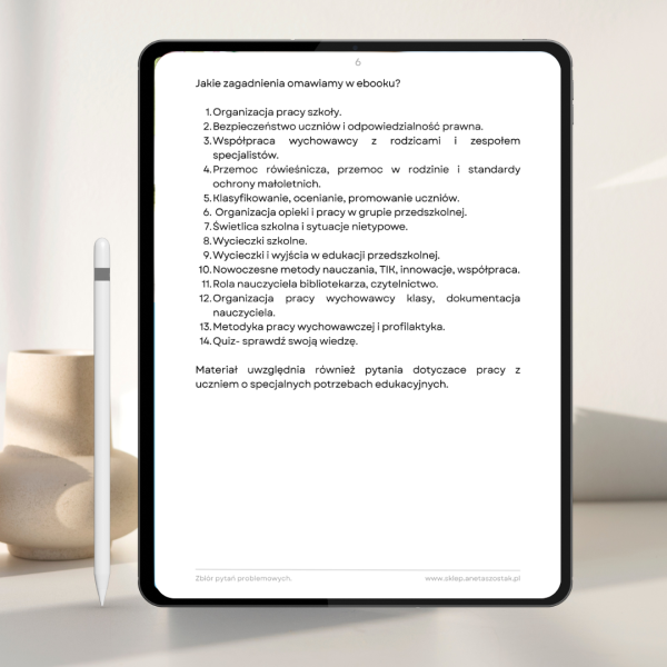 Ebook- Zbiór pytań problemowych