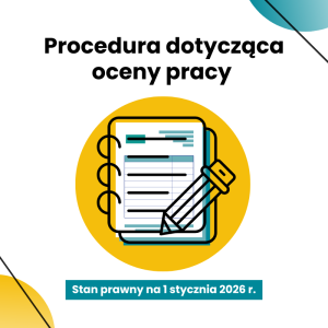 ocena pracy nauczyciela Procedura oceny pracy – komplet dokumentów dla dyrektora (po zmianach 2025)